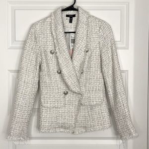 Aqua Tweed Blazer